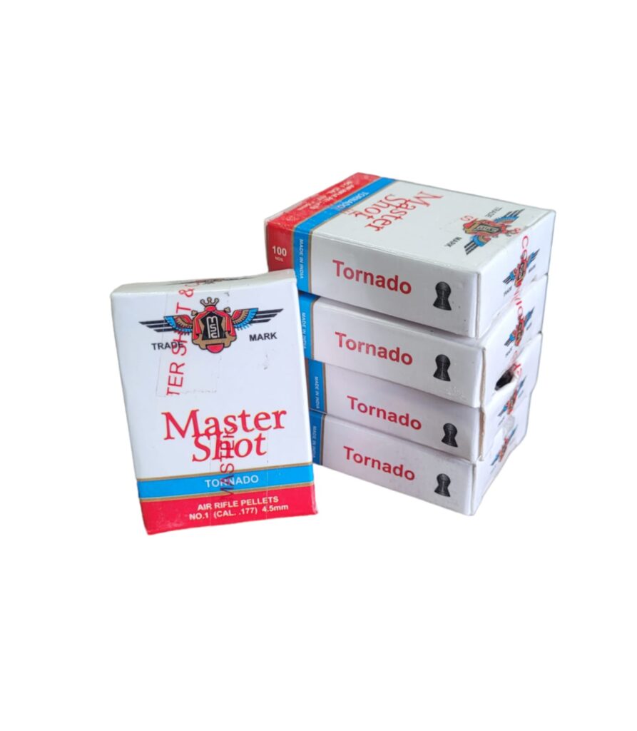 MASTER SHOT PELLETS EXPORT QUALITY .22 round head - Online Air Gun