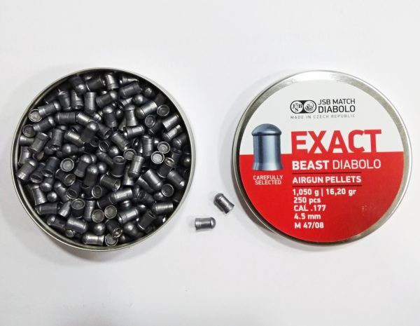 JSB EXACT BEAST DIABOLO 16.20 Grn Air Gun Pellets