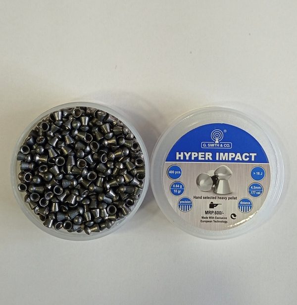 G.Smith Hyper Impact Airgun Pellets .177 - Image 2