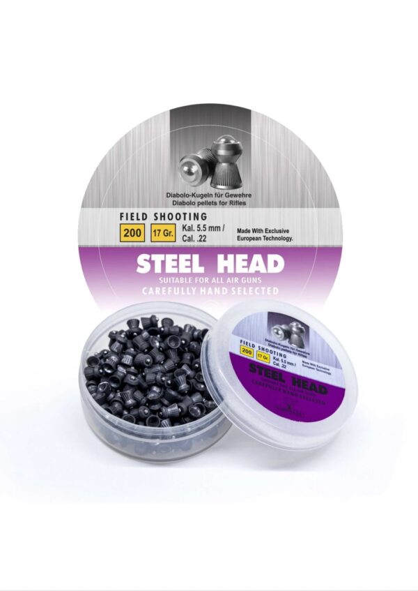 G.SMITH & CO STEEL HEAD PELLETS .22 - Image 2