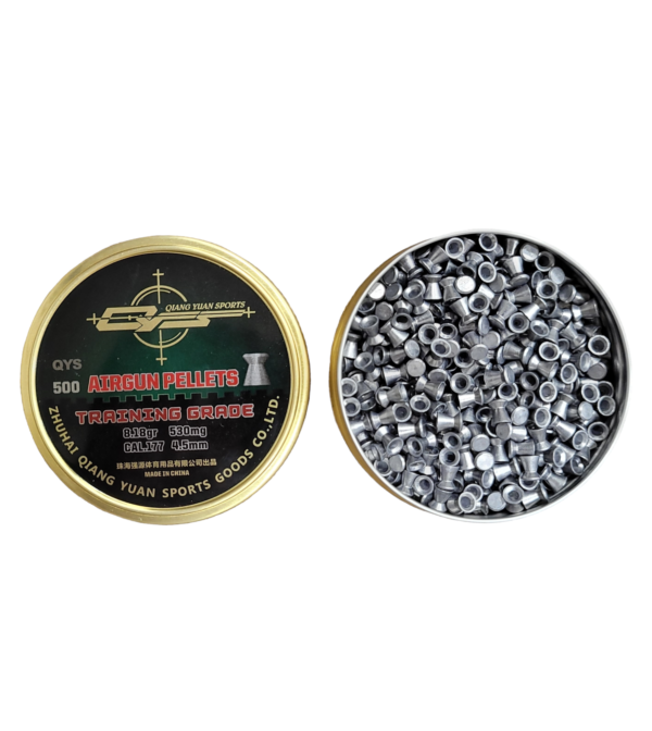 QYS Airgun Pellets 8.18 Grn .177 Caliber - Image 2