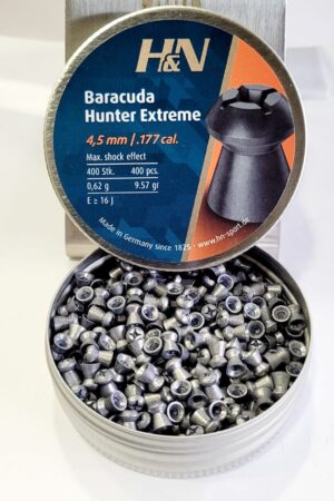H&N Baracuda Hunter Extreme .177 Cal, 9.57 Grains Air Gun Pellets