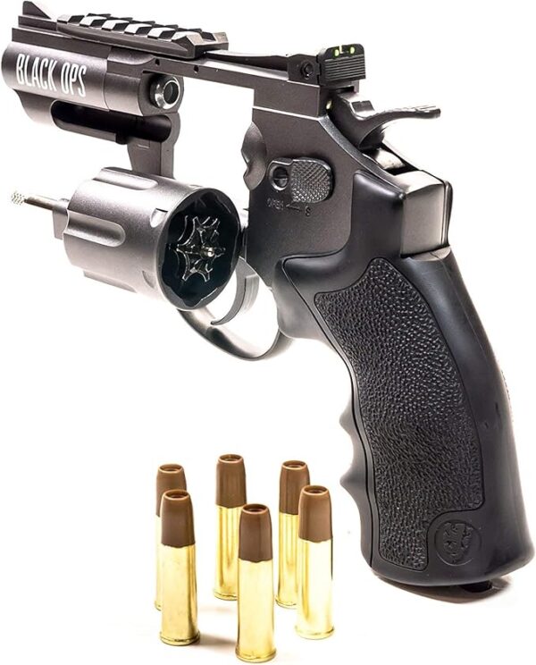 Black Ops Exterminator 2.5 Inch Co2 BB Gun Revolver - Image 5
